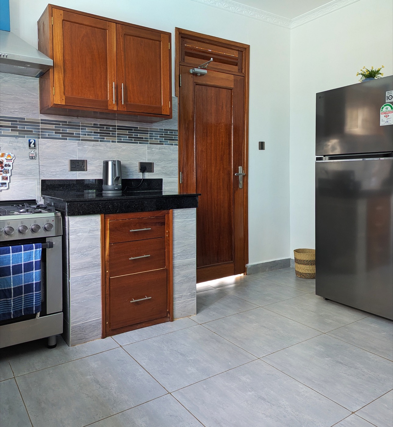Bustani's fully equipped kitchen
